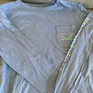Girls long sleeved Vineyard Vines tee